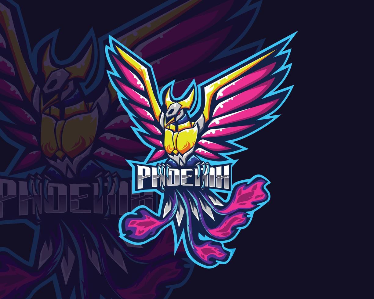 Phoenix E-Sport Logo vector
