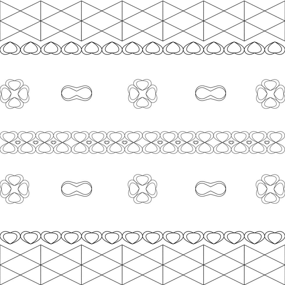 Pattern background from geometric shapes, black and white stripes. For destroying gift wrap, book cover, clothes, table cloth. vector