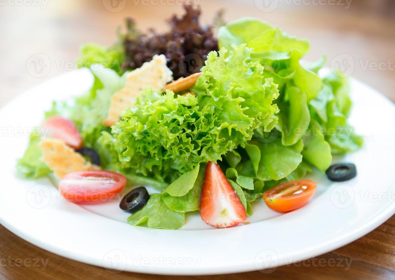 fresh healthy salad photo