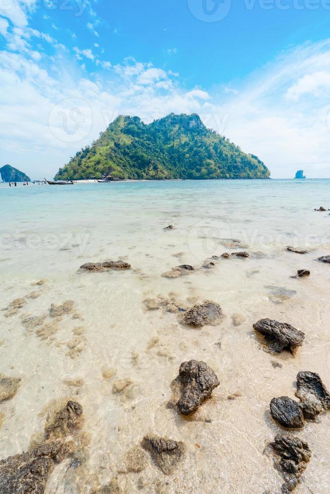 Seascapes and tropical islands in Krabi photo