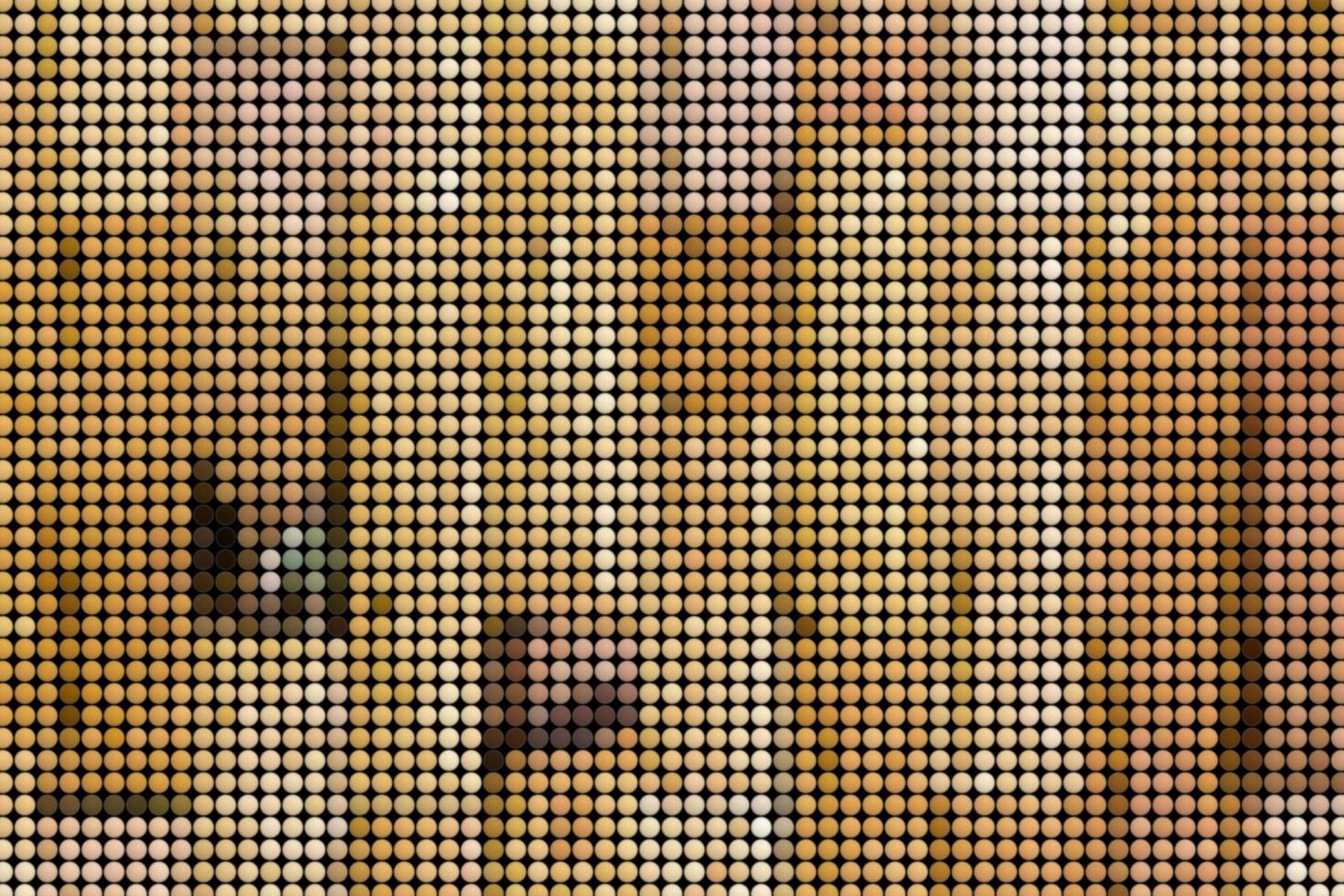 Abstract Polka dot photo