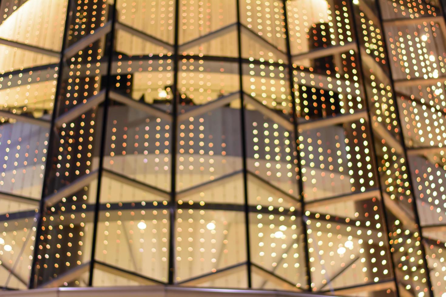 Colorful bokeh lights photo
