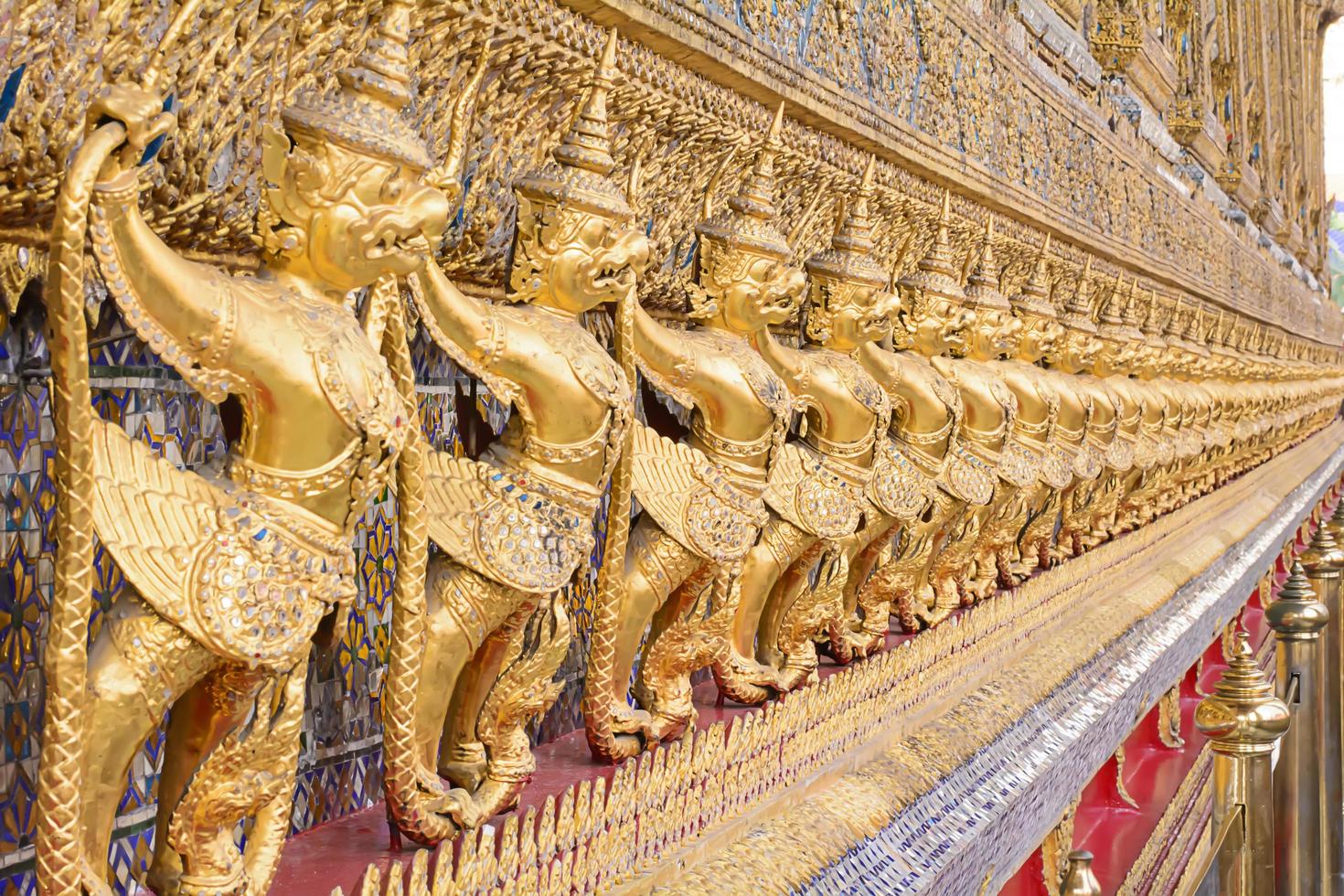 Wat Phra Kaew is a landmark of the Thailand. photo
