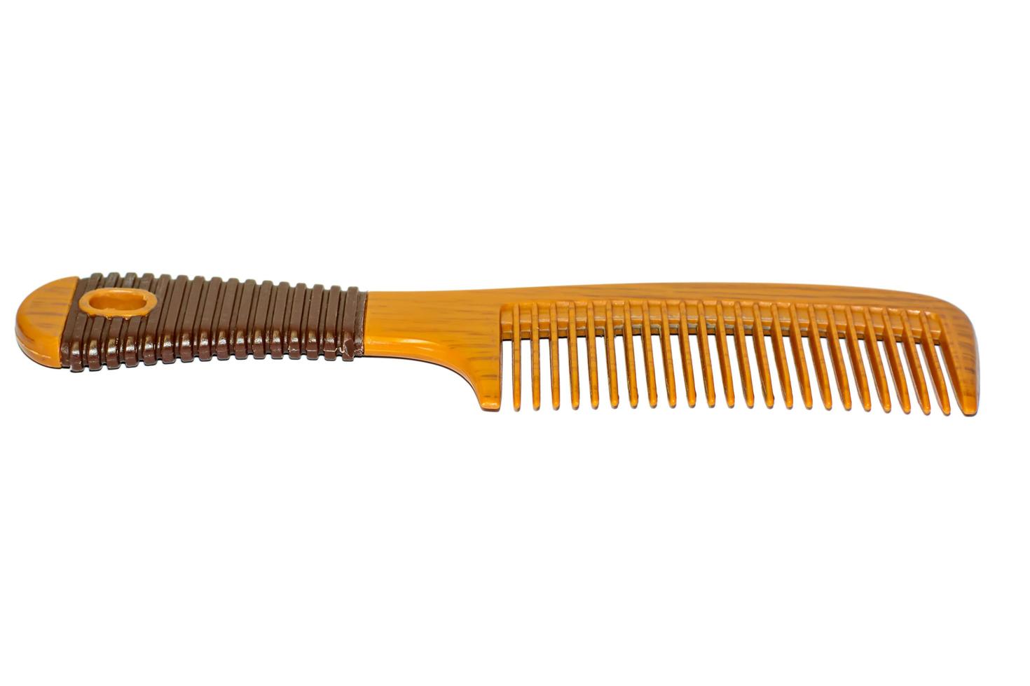 Brown hair comb photo