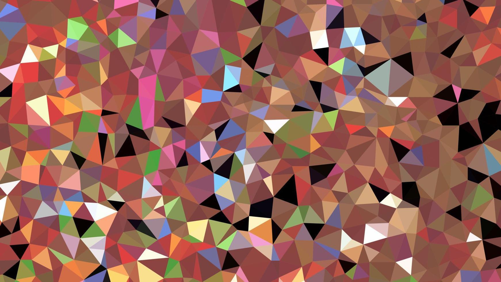 Abstract Low Poly Triangular Background. vector