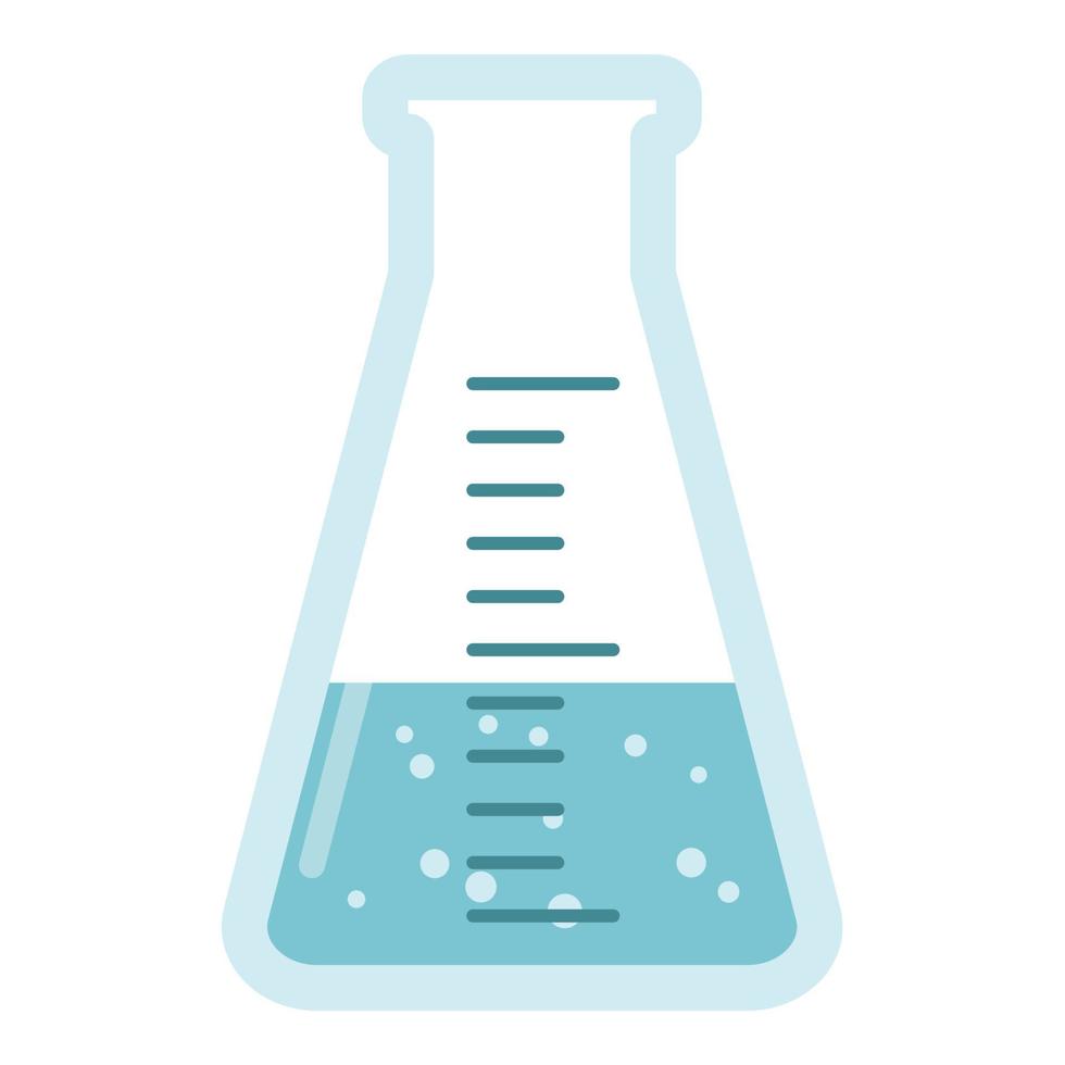 equipo de laboratorio de ciencias. cubilete. vector