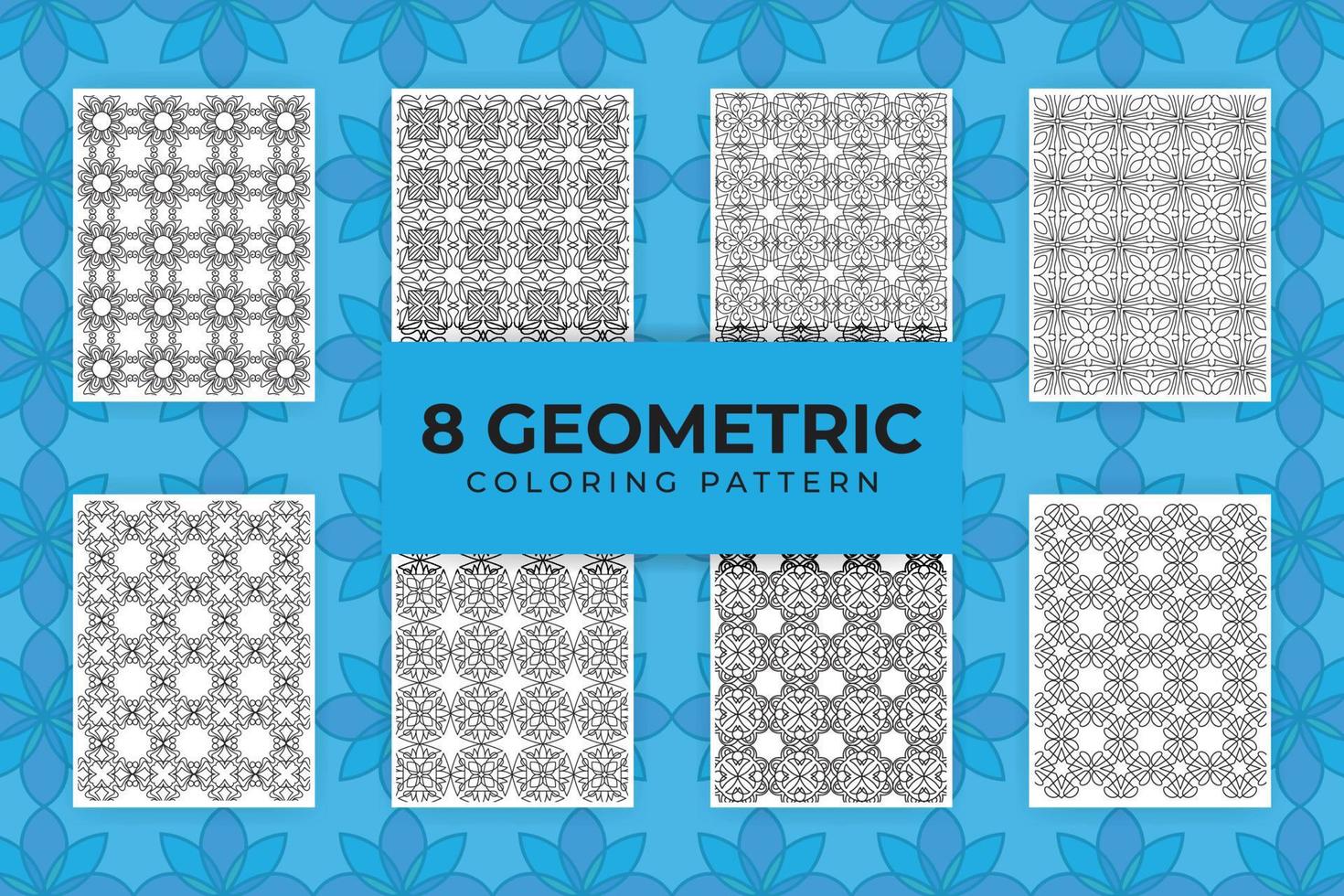 Geometric Art pattern vector