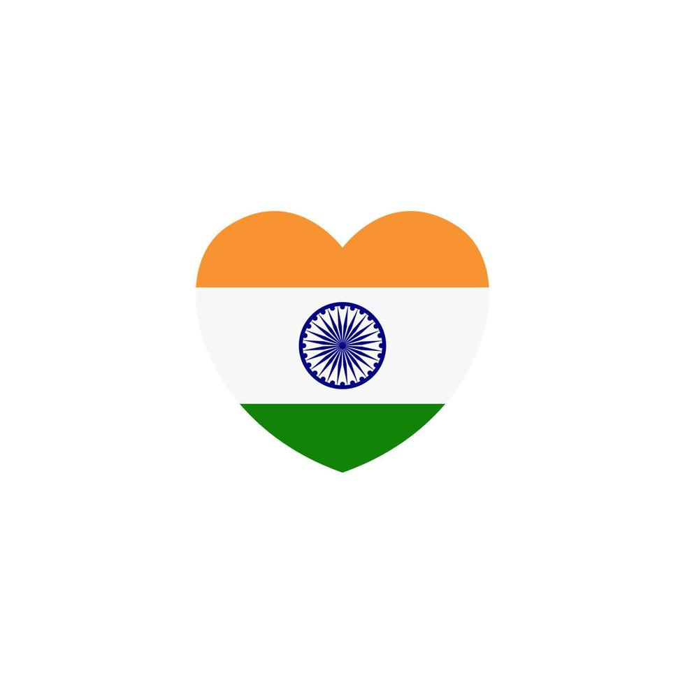 flag india baground vector illustration logo design