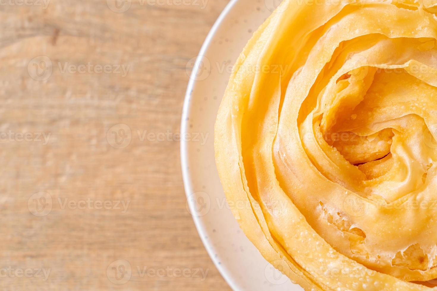 fried crispy roti dough photo