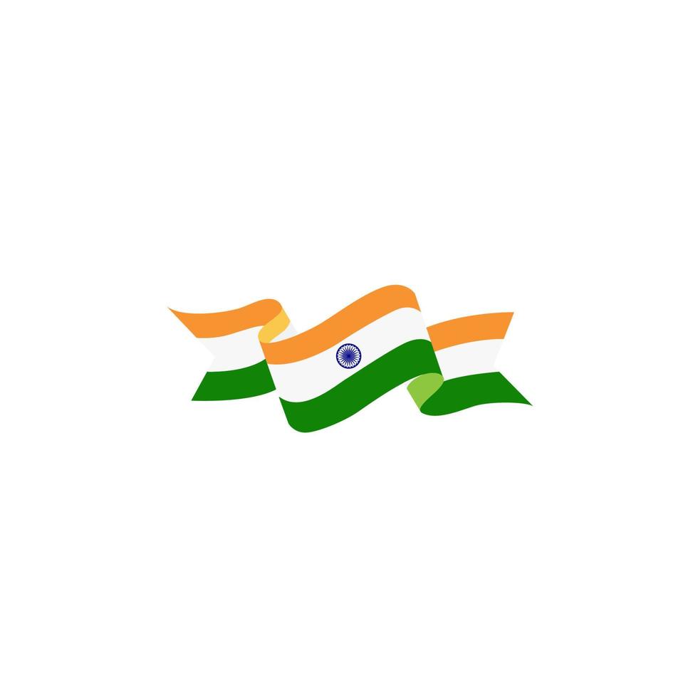 national flag indian background vector illustration logo design