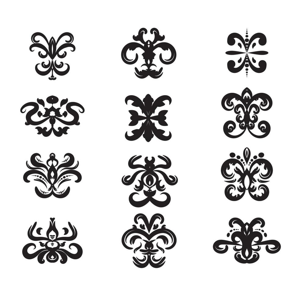 Ornament decorative elements vector design
