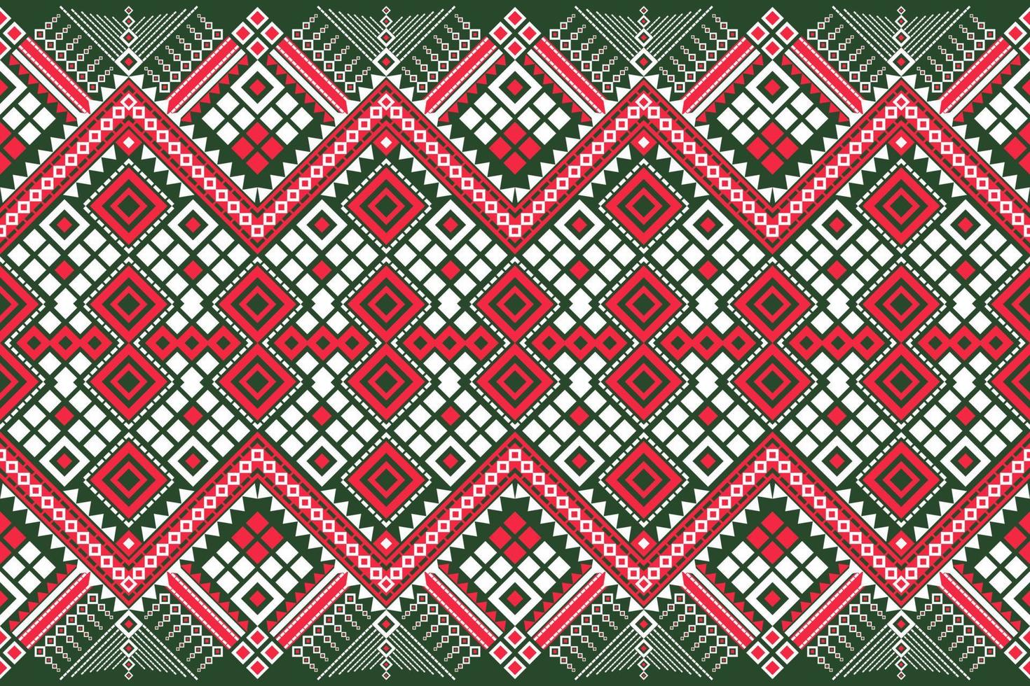 Seamless geometric ethnic asian oriental and tradition pattern design for texture and background. Silk and fabric pattern decoration for carpet, clothing, wrapping and wallpaper vector