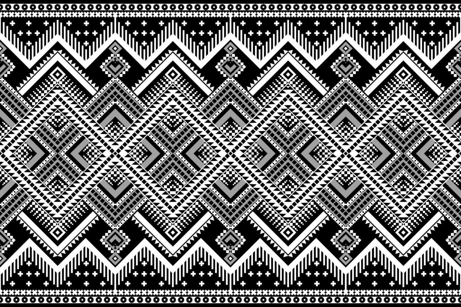 Seamless geometric ethnic asian oriental and tradition pattern design for texture and background. Silk and fabric pattern decoration for carpet, clothing, wrapping and wallpaper vector
