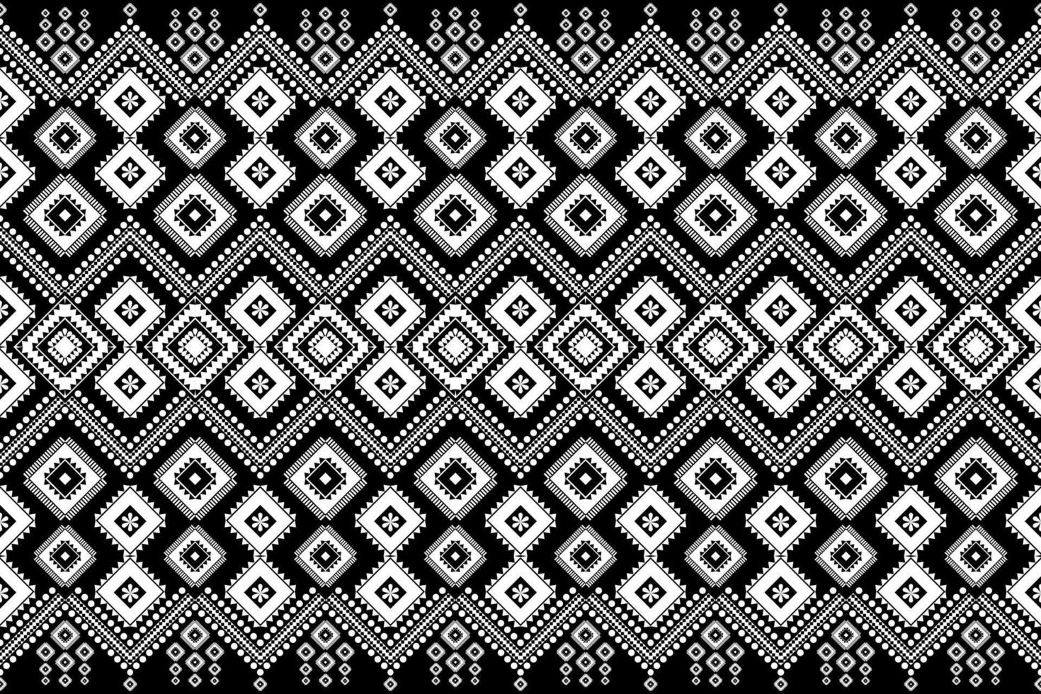 Seamless geometric ethnic asian oriental and tradition pattern design for texture and background. Silk and fabric pattern decoration for carpet, clothing, wrapping and wallpaper vector