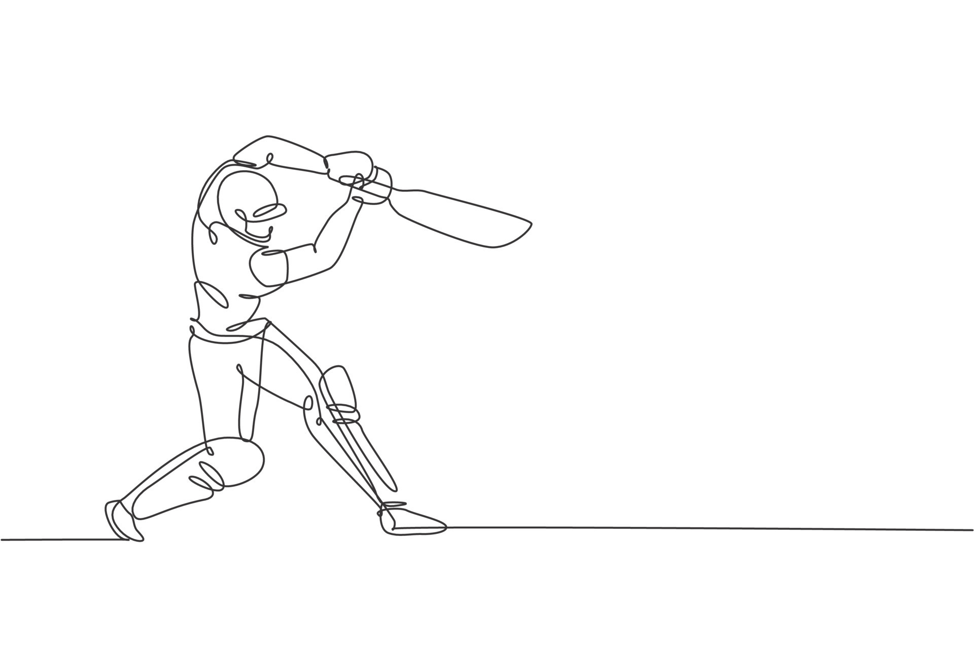 Learn How to Draw a Cricket Player Scene Other Occupations Step by Step   Drawing Tutorials