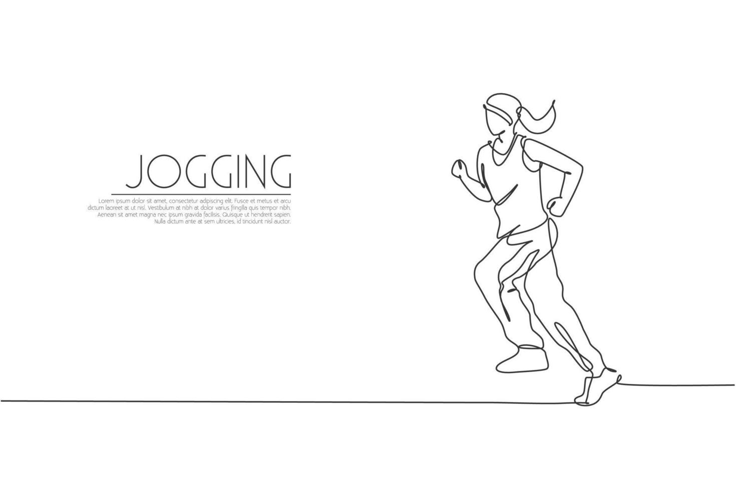 Jogging promotion hot sale