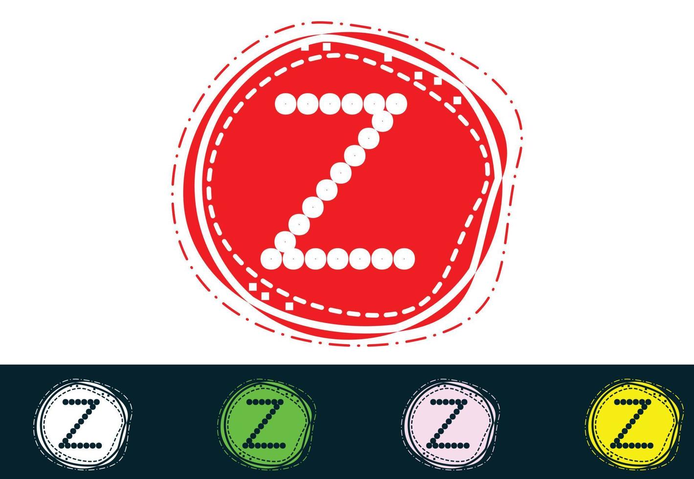 Z letter new logo and icon design vector