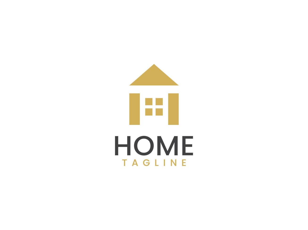 plantilla de logotipo de casa clásica para empresas y empresas vector