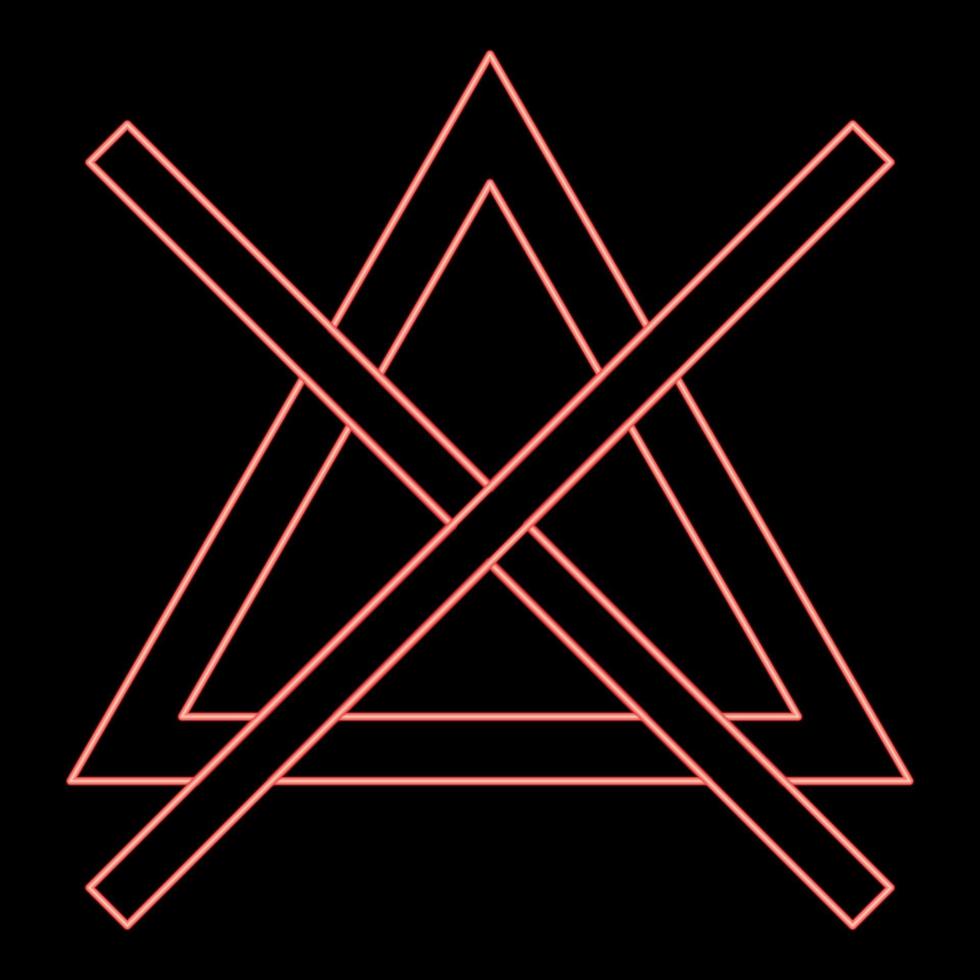 símbolo de neón no lejía color rojo ilustración imagen de estilo plano 7445790 en Vecteezy