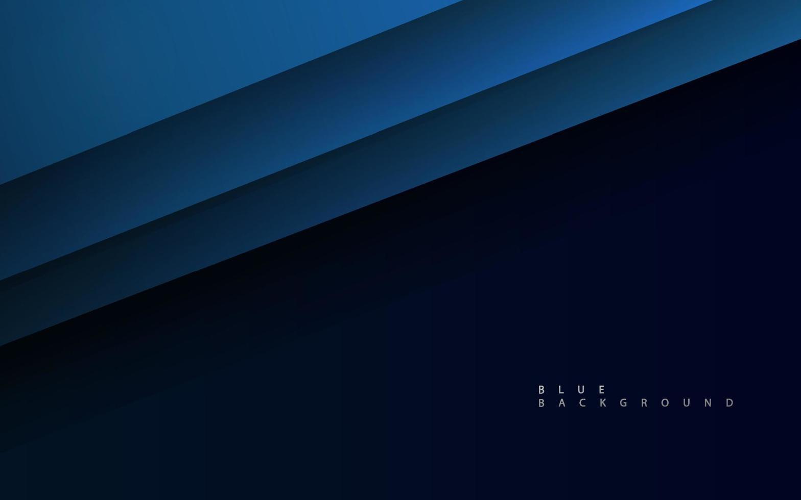 Abstract geometric deep blue background vector