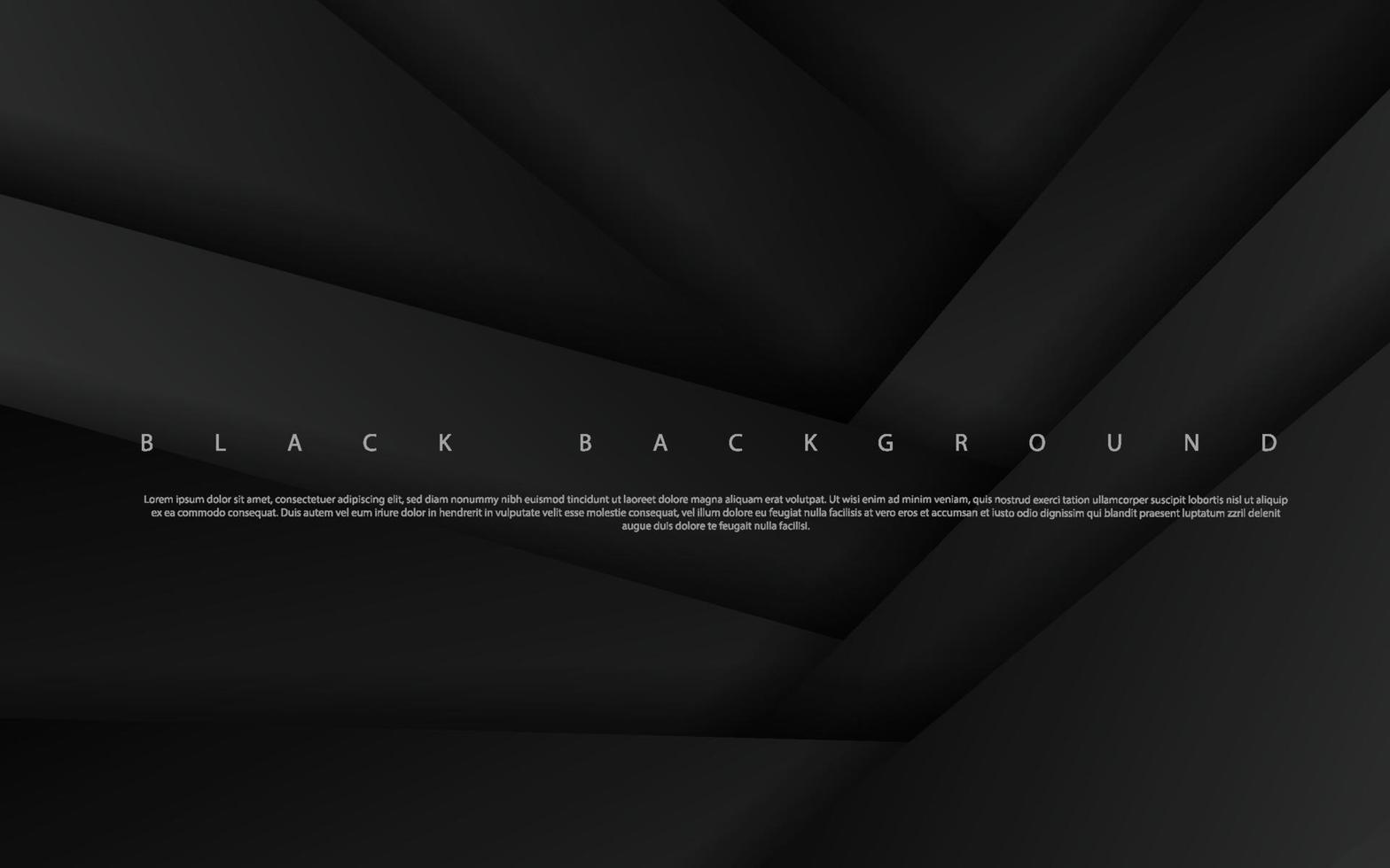 fondo negro oscuro abstracto vector