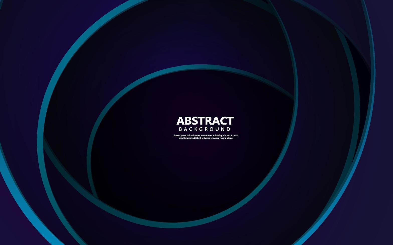 Abstract deep blue background vector