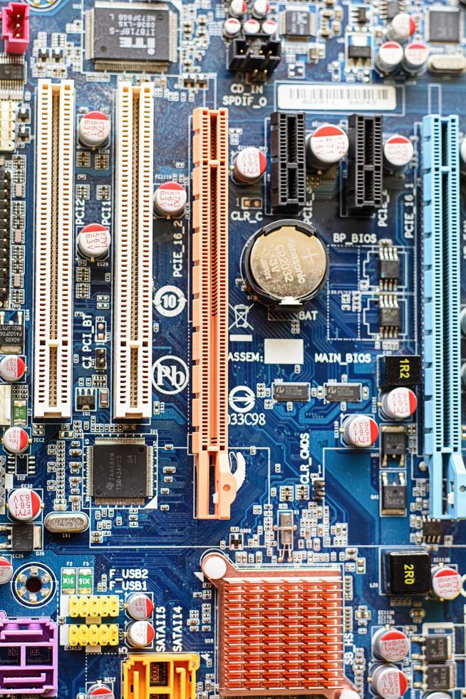 Old mainboard 775 photo
