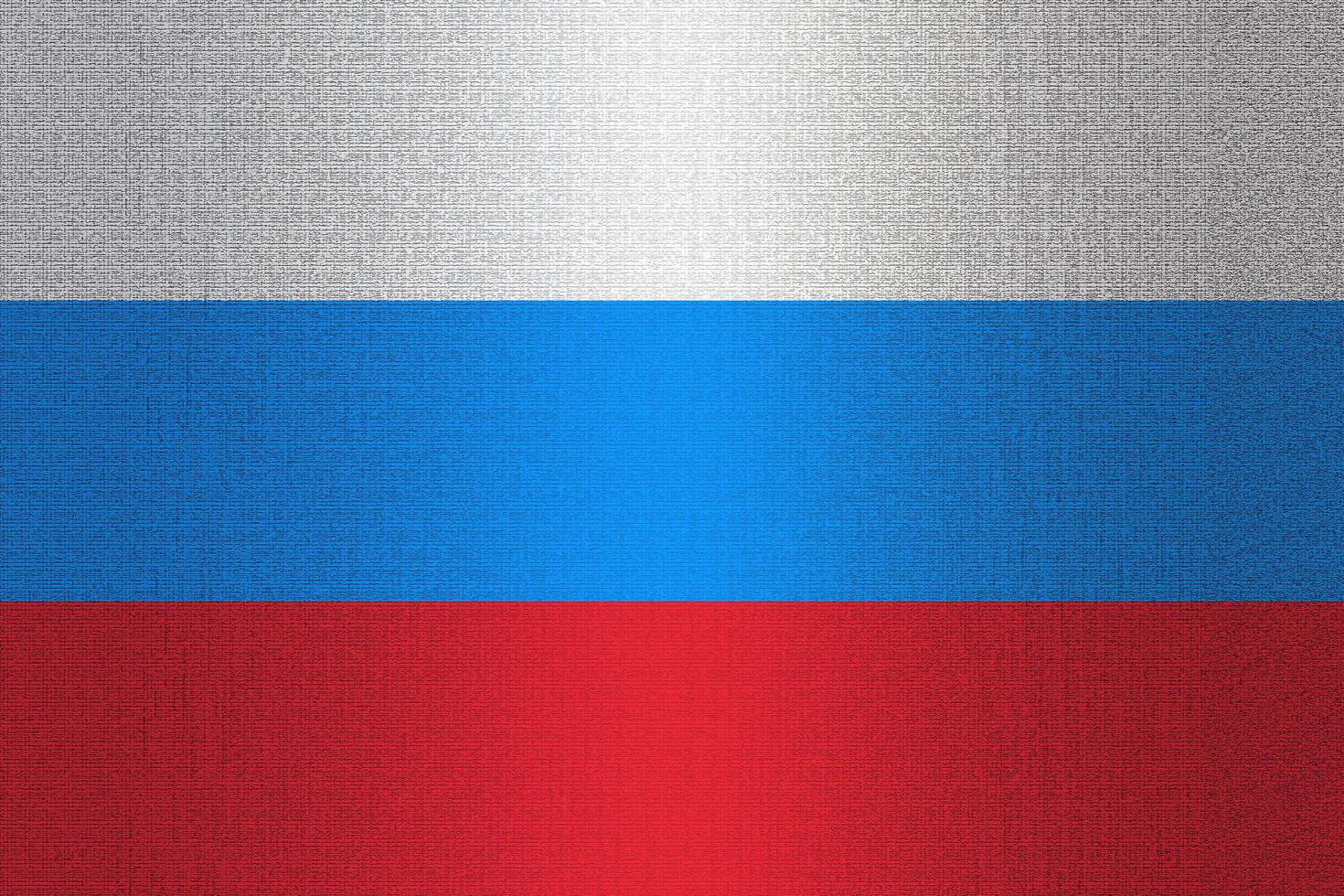 bandera de rusia en piedra foto