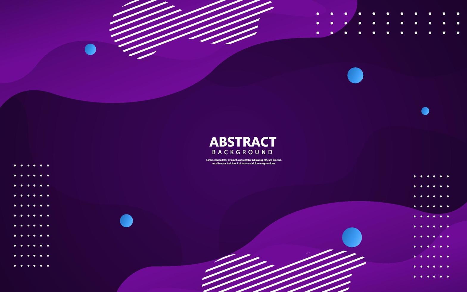 Abstract wave purple background vector