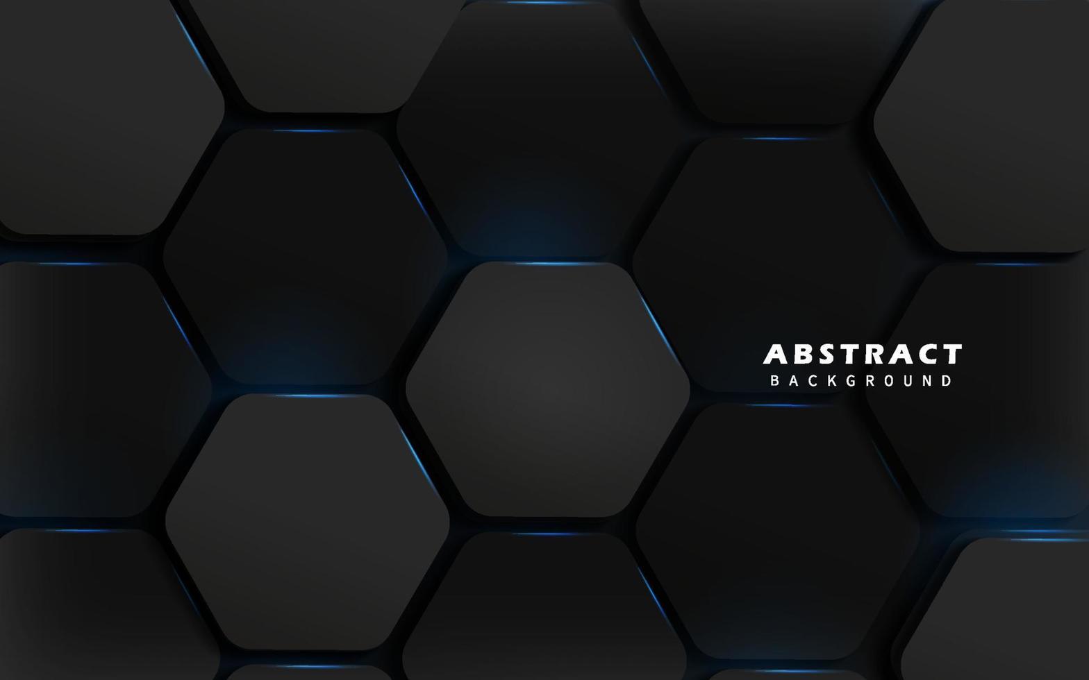 Abstract modern technology blue light background vector