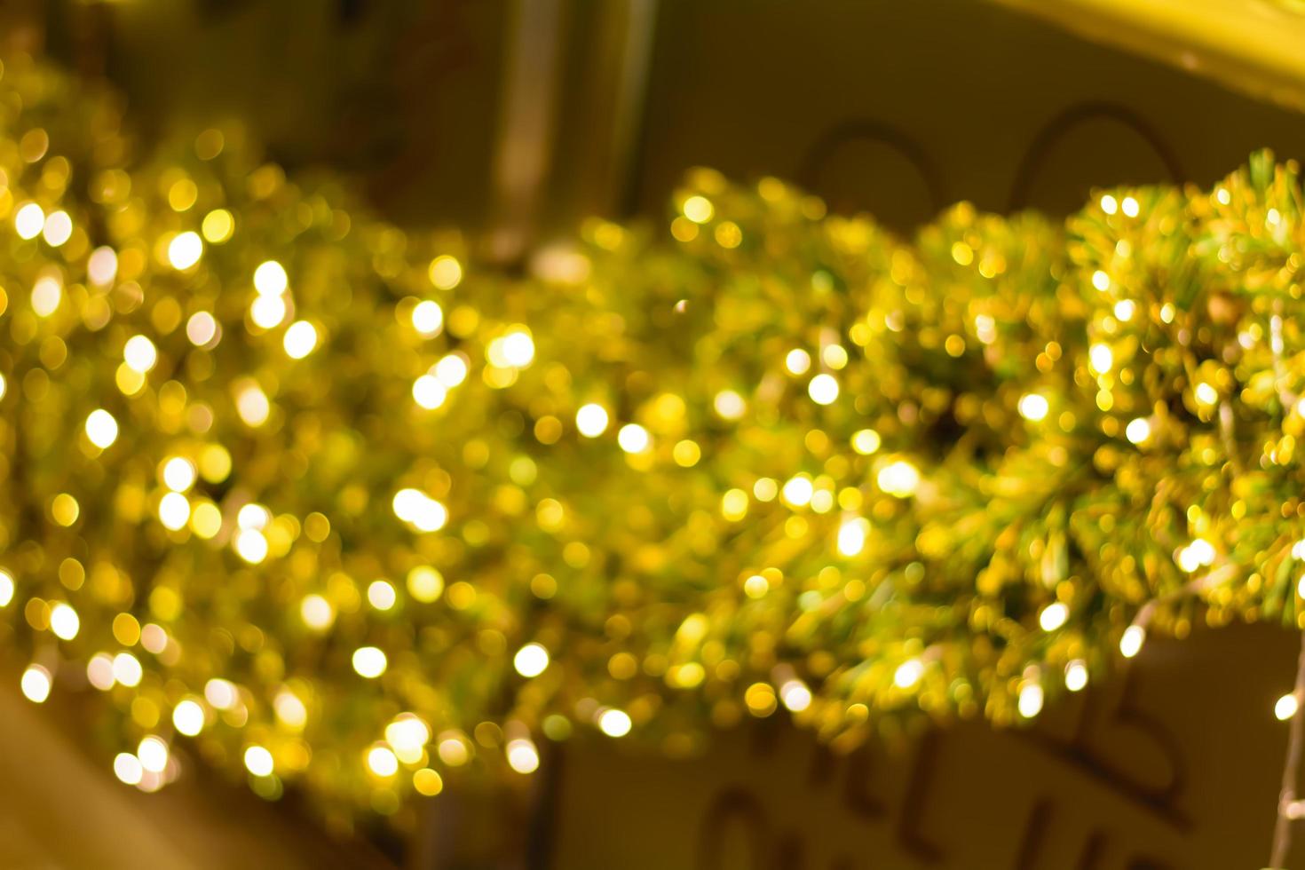 Colorful bokeh lights photo