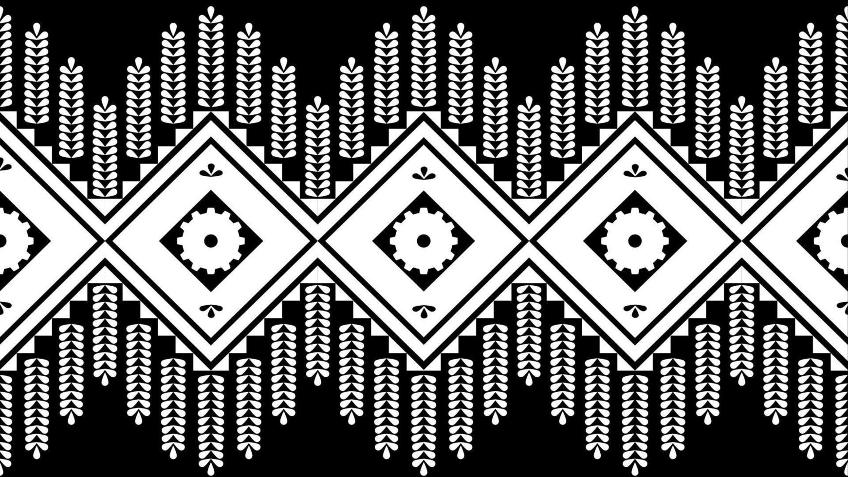 Native-style Geometric Pattern Designs are used to Destroy Fabrics, Backgrounds, and Accessories. vector