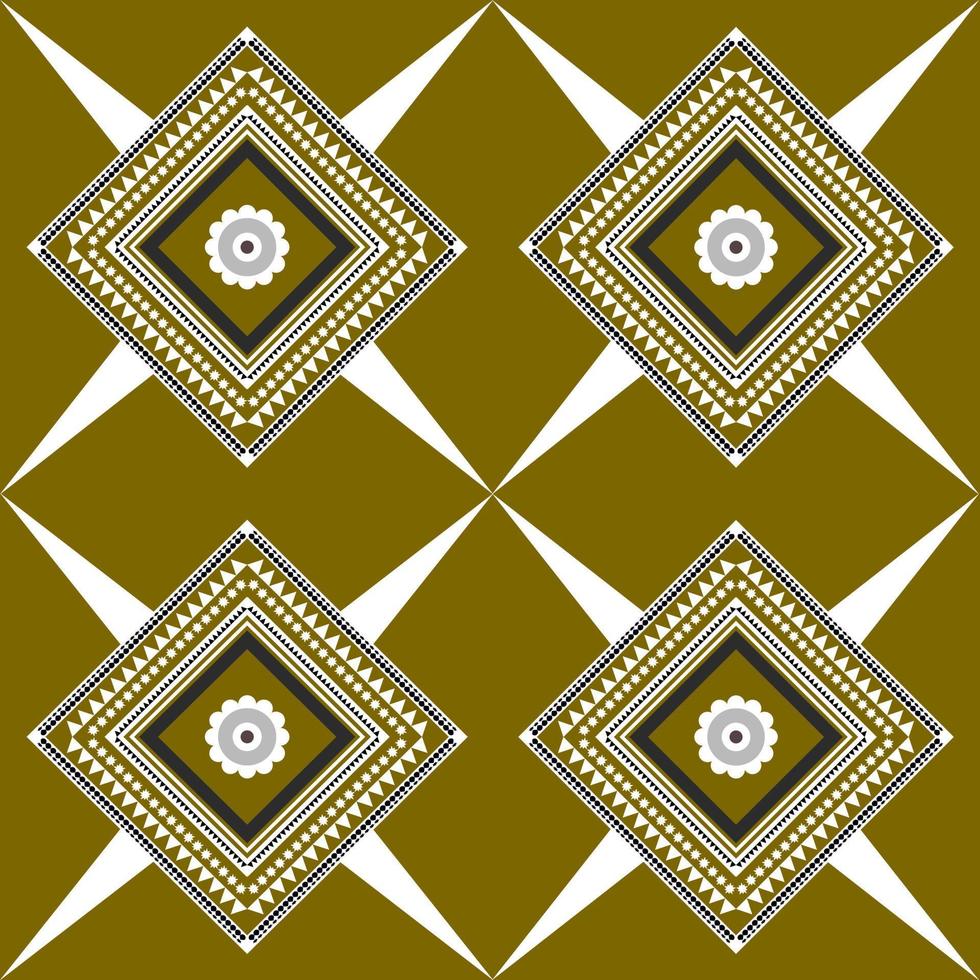 Native-style Geometric Pattern Designs are used to Destroy Fabrics, Backgrounds, and Accessories. vector