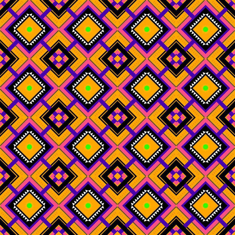 Native-style Geometric Pattern Designs are used to Destroy Fabrics, Backgrounds, and Accessories. vector