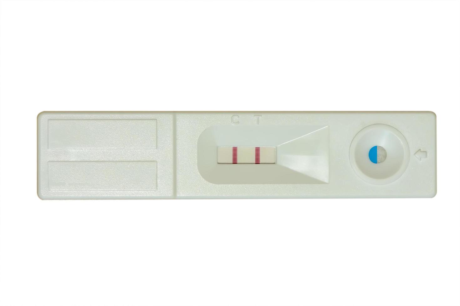 Positive pregnancy test photo