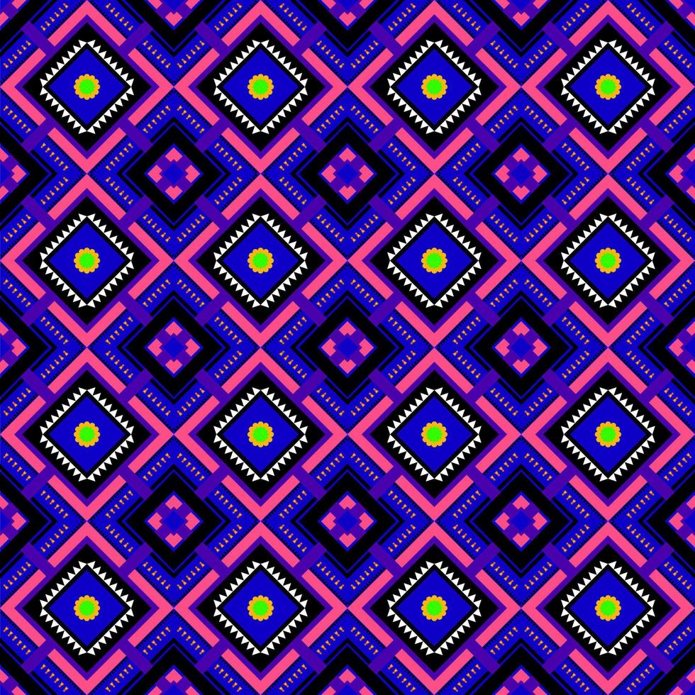 Native-style Geometric Pattern Designs are used to Destroy Fabrics, Backgrounds, and Accessories. vector