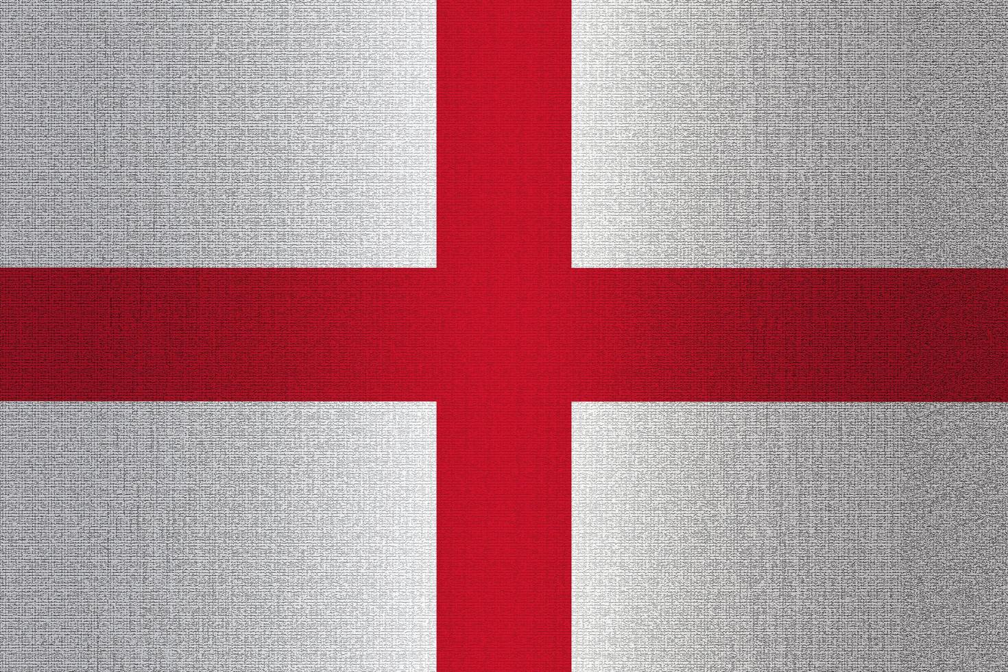 Flag of England on stone photo