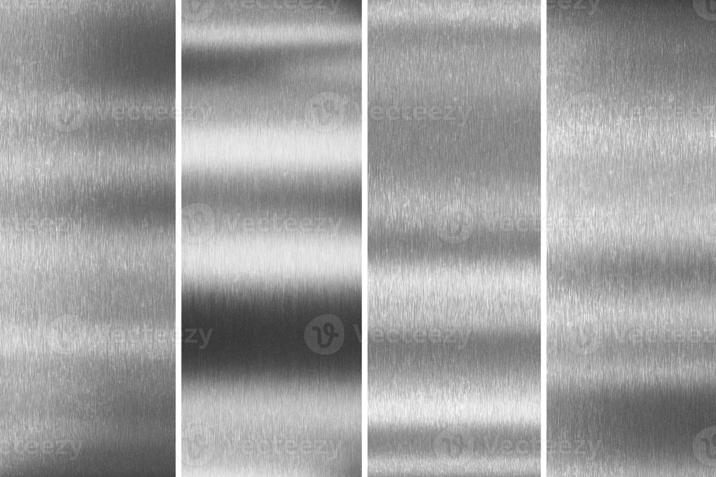 Silver metal background. Brushed metallic texture. 3d rendering photo