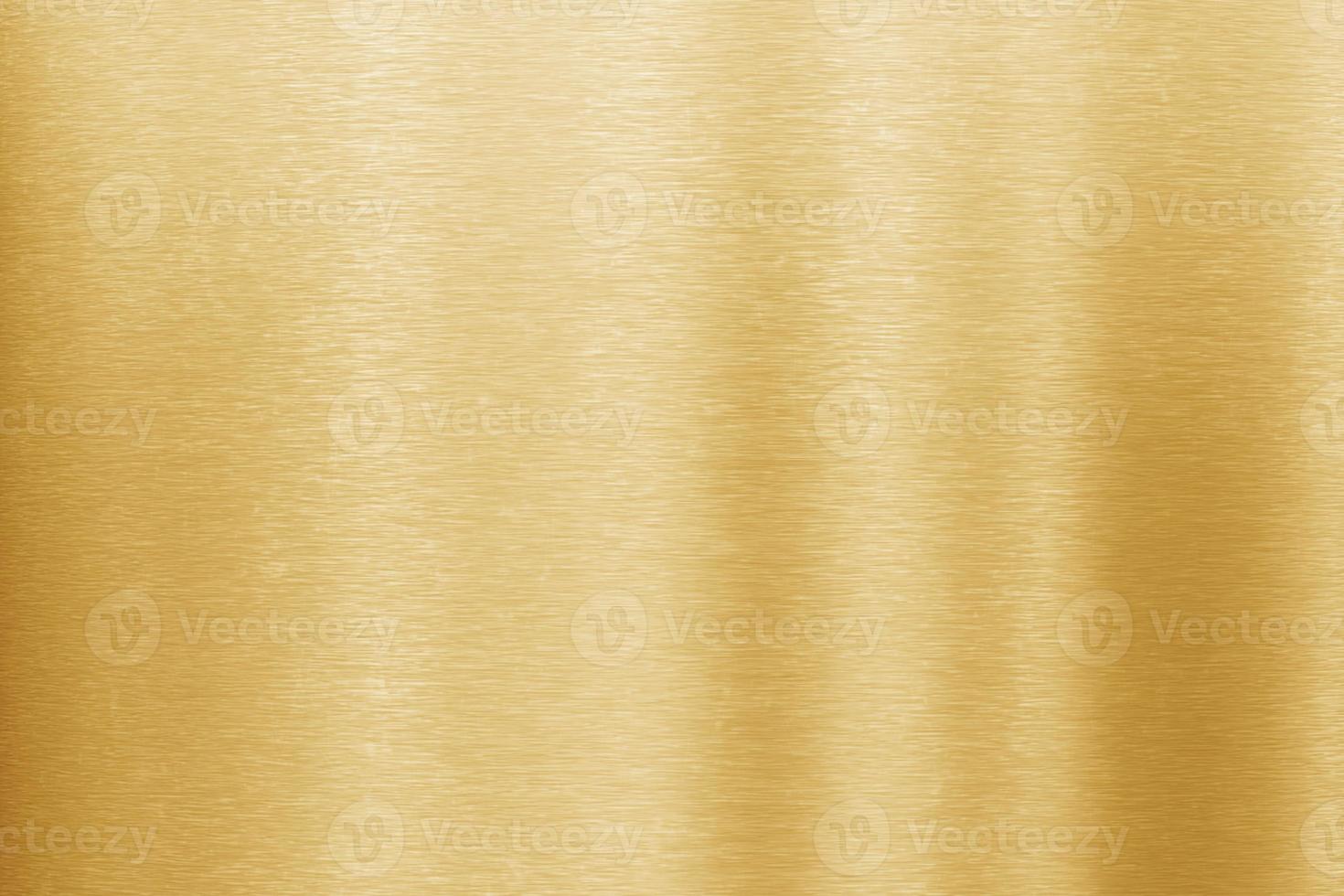 Gold metal background. Brushed metallic texture. 3d rendering photo