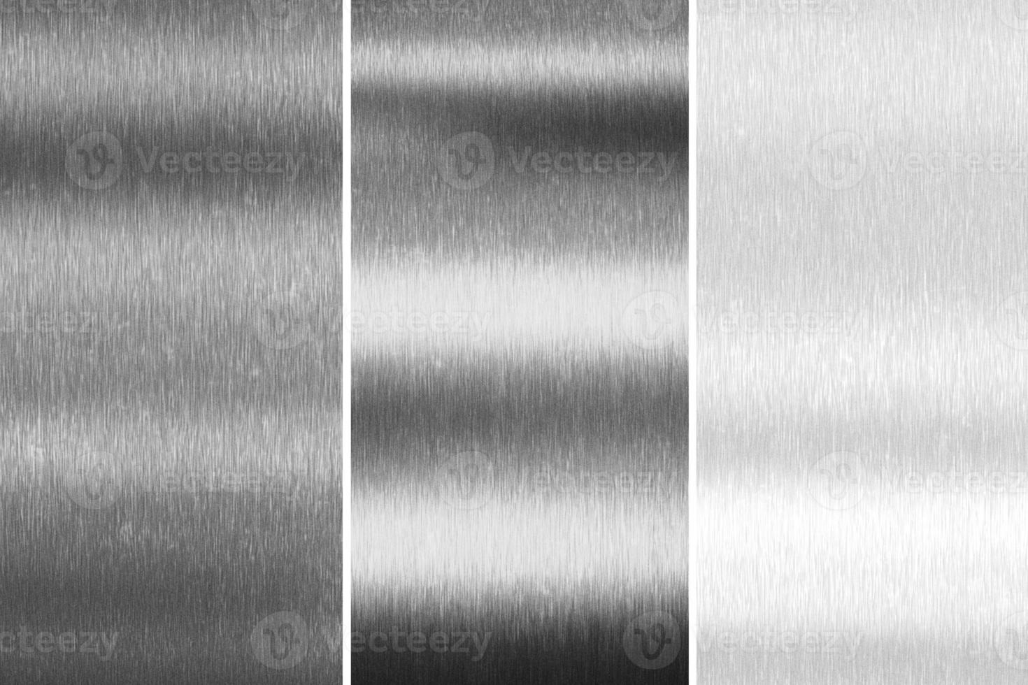 Silver metal background. Brushed metallic texture. 3d rendering photo