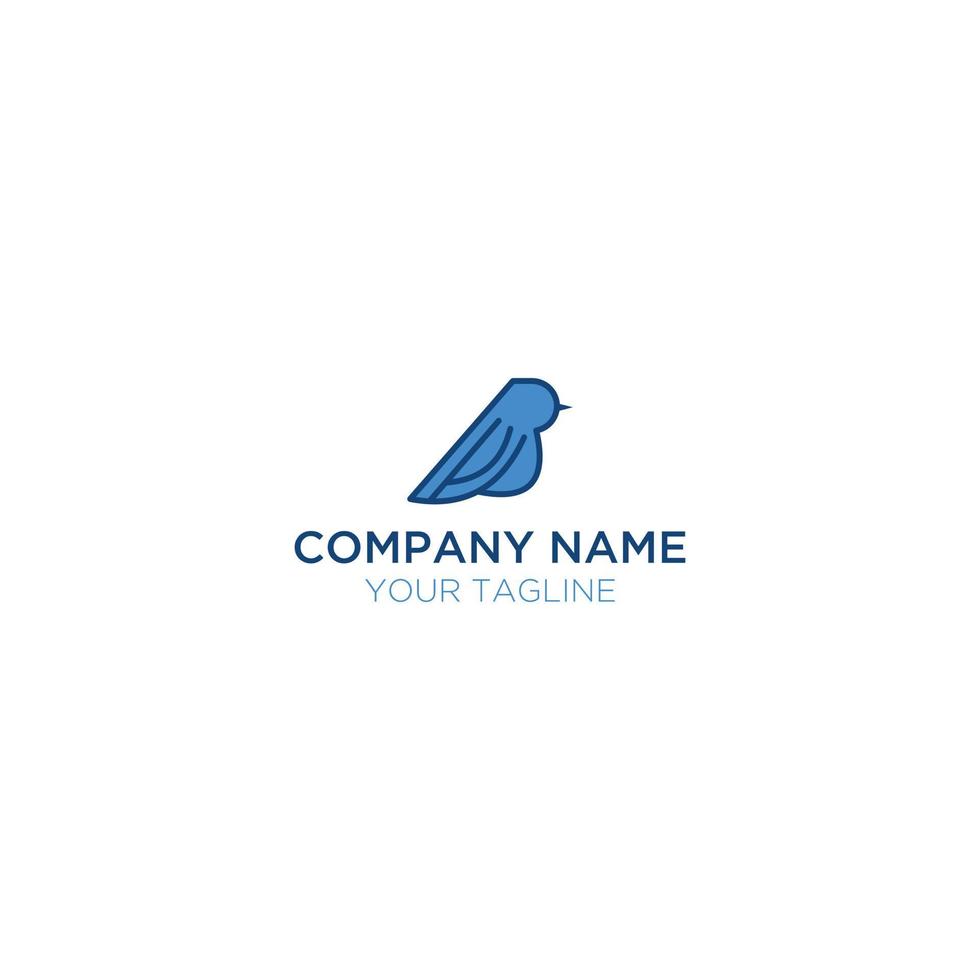 Abstract Bird Logo vector