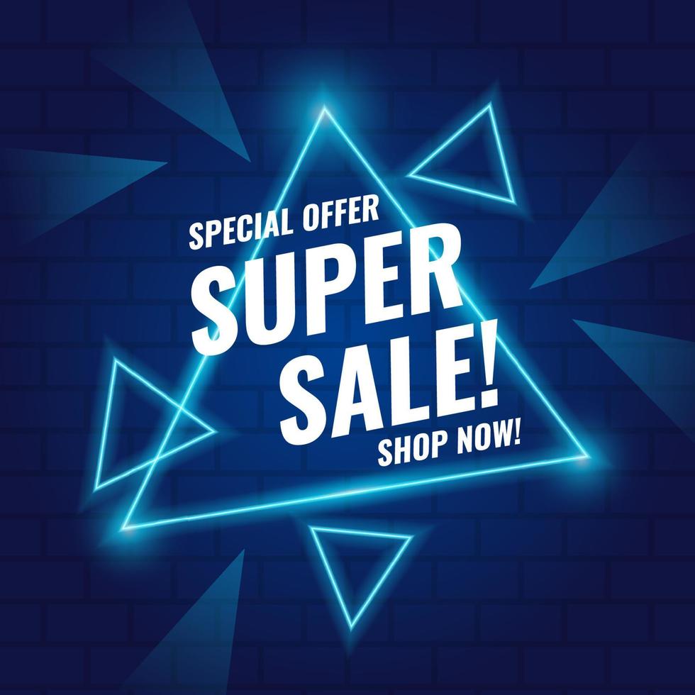 Abstact sale background vector