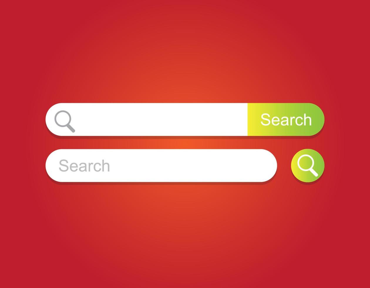 Search bar vector template. Internet searching illustration. Web-surfing interface