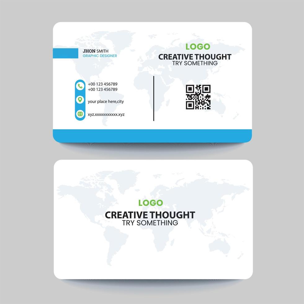 Business Card Template vector