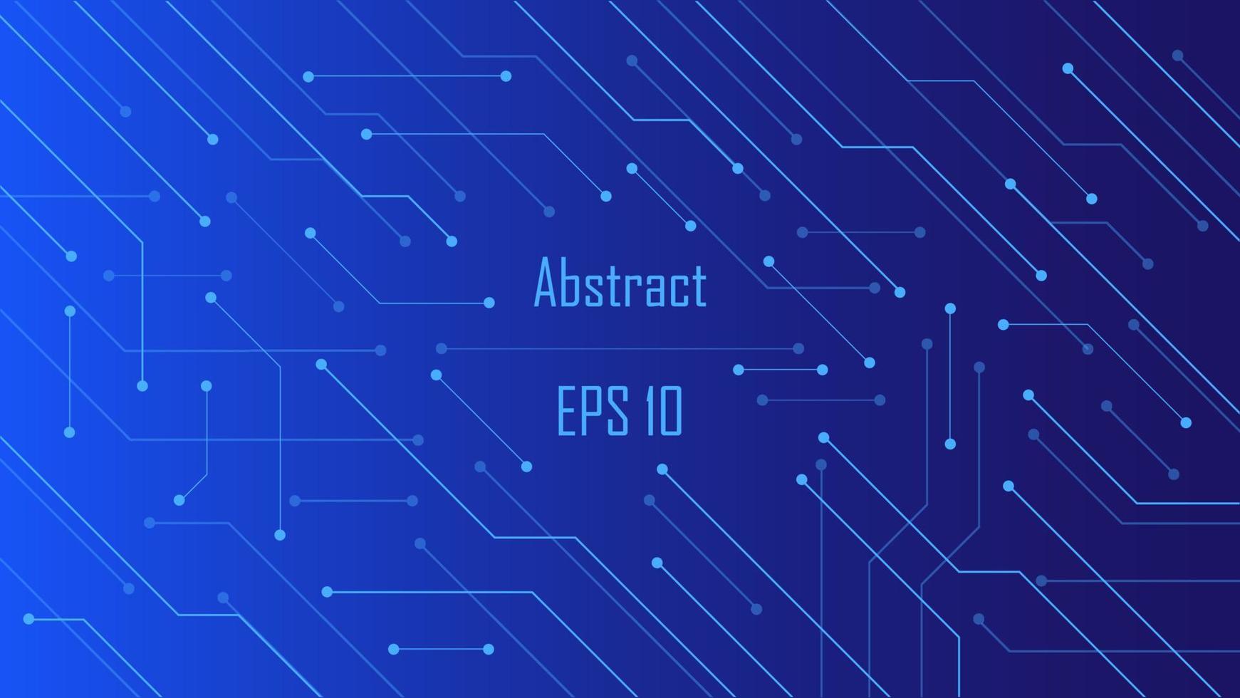 High tech geometric background with abstract digital data. vector