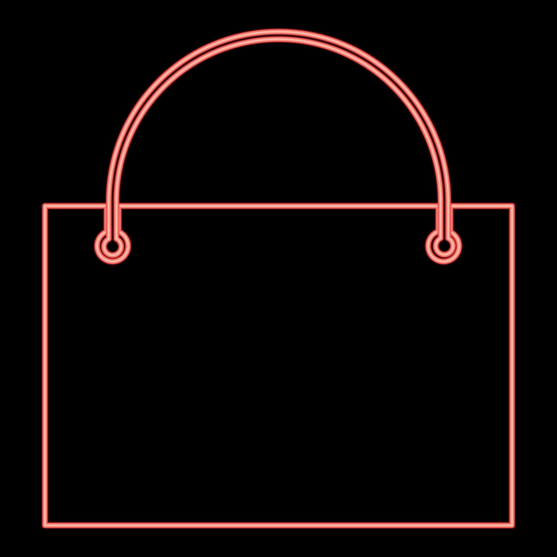 Neon shopping bag new arrivals