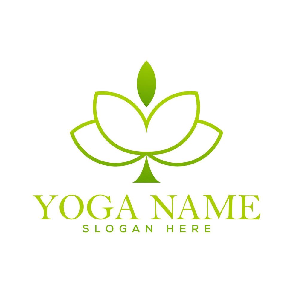 archivo de vector libre de logotipo de demostración de yoga