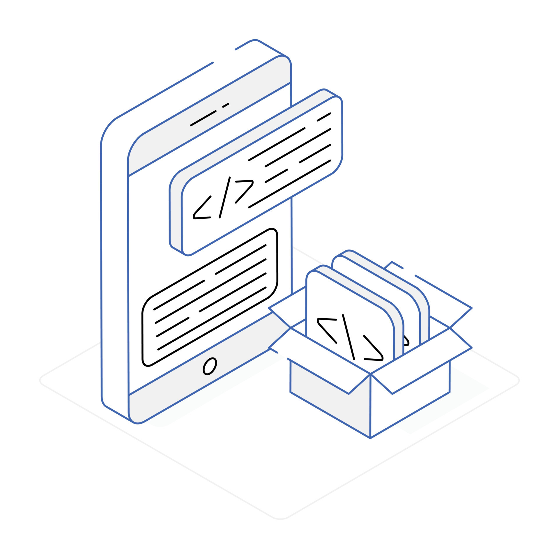 App coding isometric icon is ready for use 7451712 Vector Art at Vecteezy
