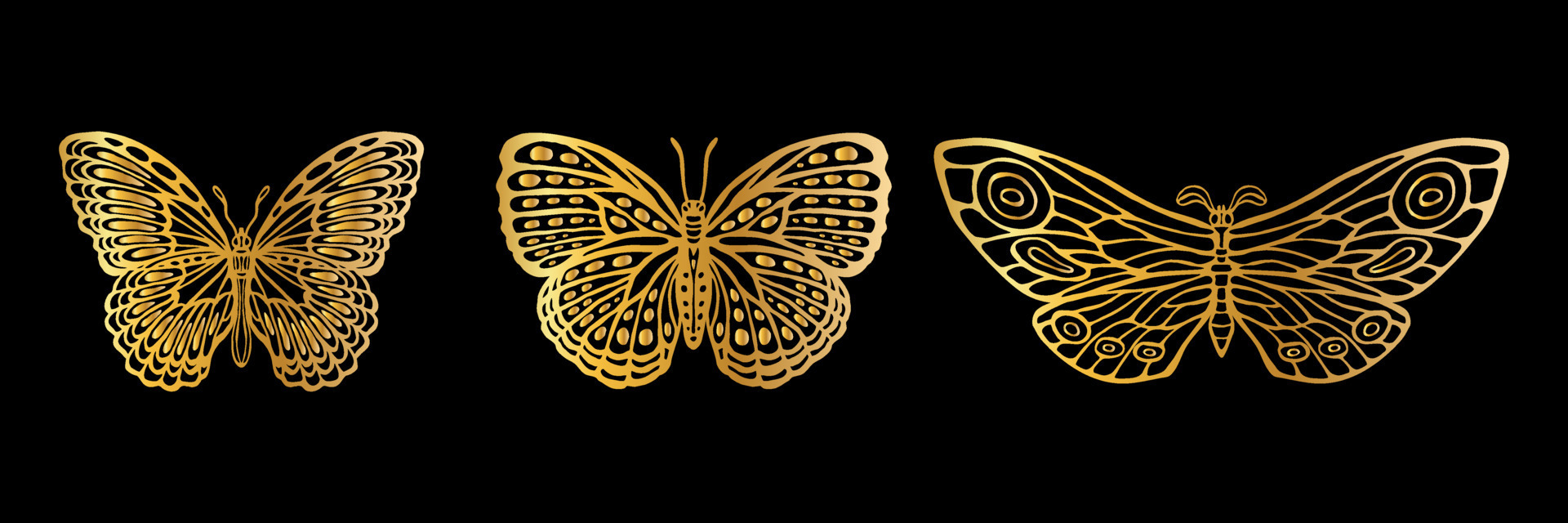 Butterfly Collection Vector Art, Icons, and Graphics for Free Download