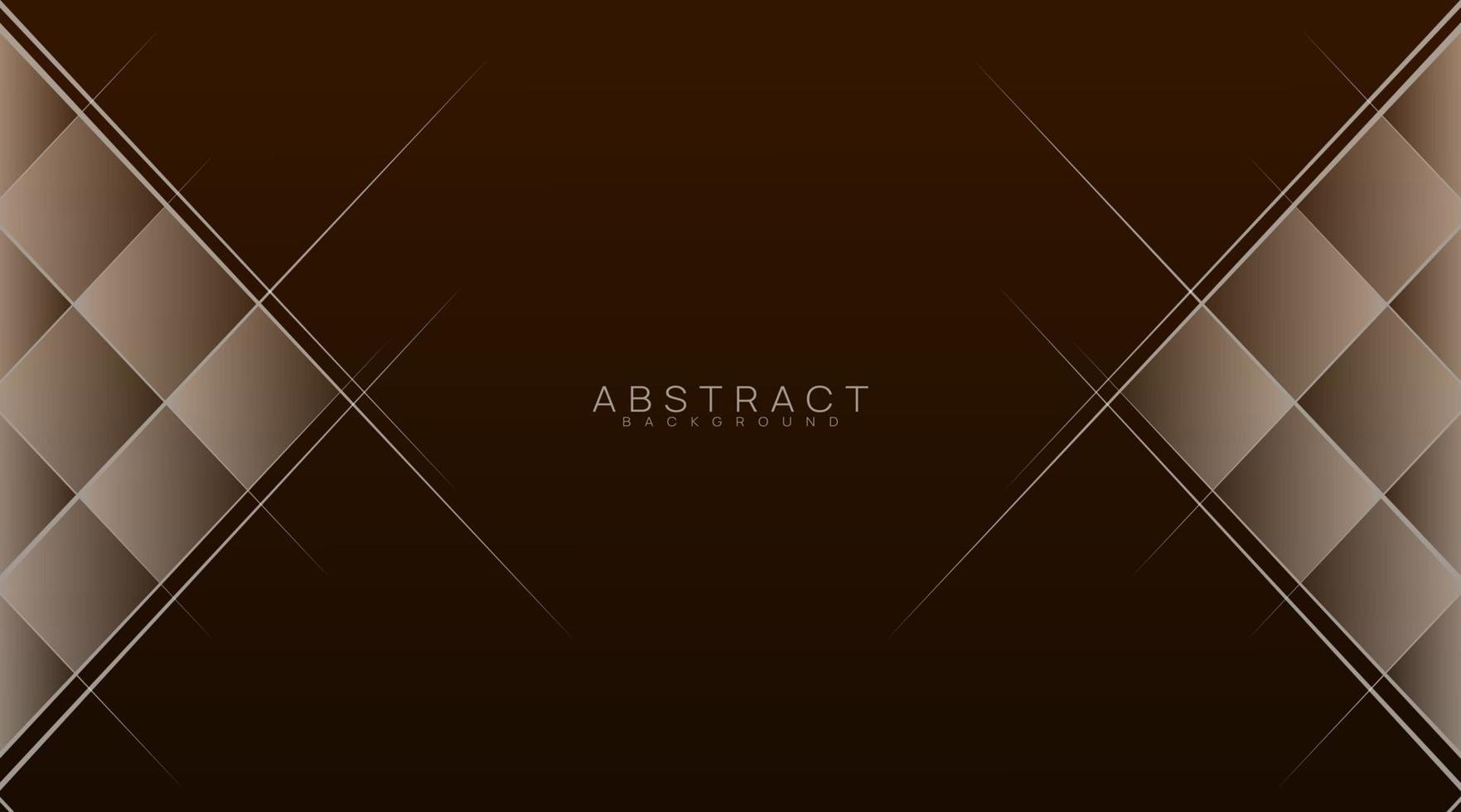 abstract background, box shape on chocolate vector